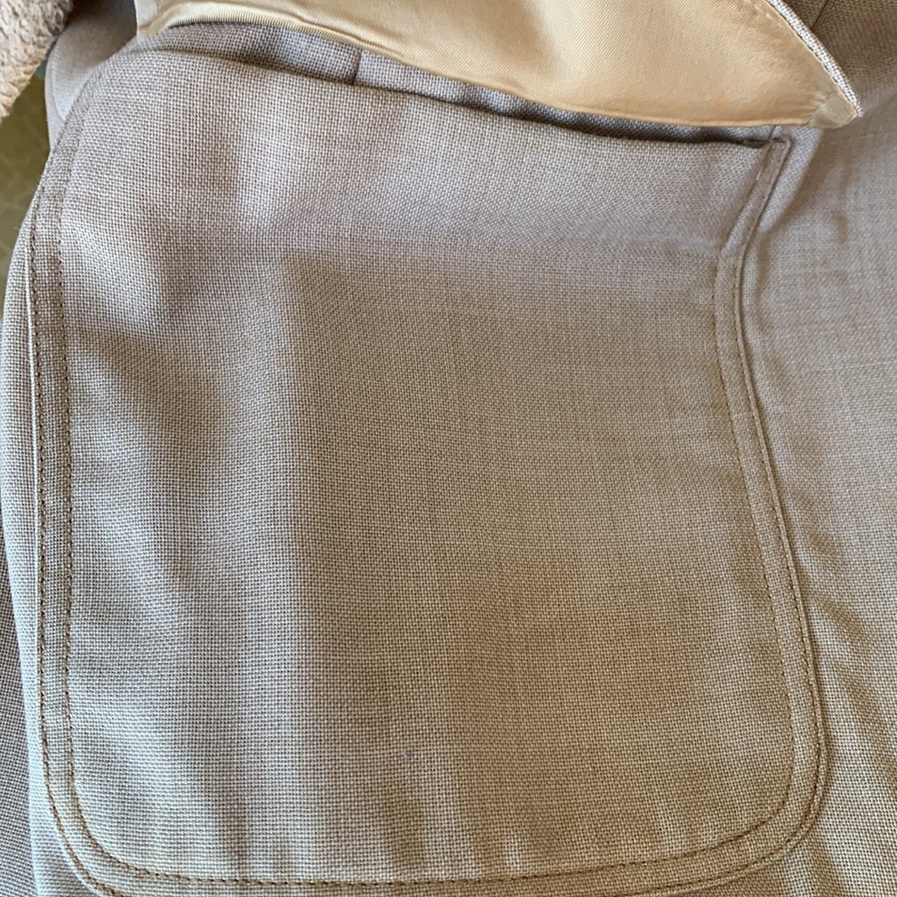 Vintage Pen West Pendleton Western Blazer Suede Elbow Patches size 46L - Picture 11 of 11